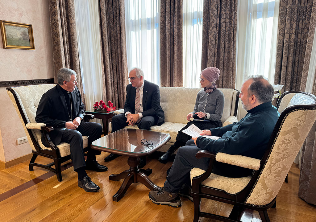 Oproštajni posjet voditelja misije OSCE-a nadbiskupu Vukšiću