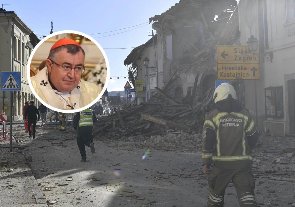 Kardinal Puljić izrazio solidarnost povodom potresa u Hrvatskoj