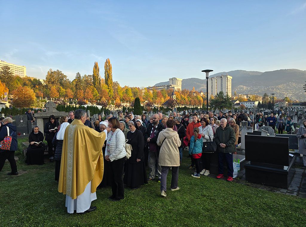 Misa na sarajevskom groblju „Sv. Josip“