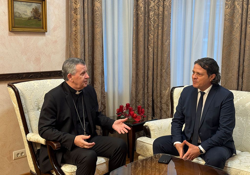 Susret vrhbosanskog nadbiskupa i ministra financija F BiH