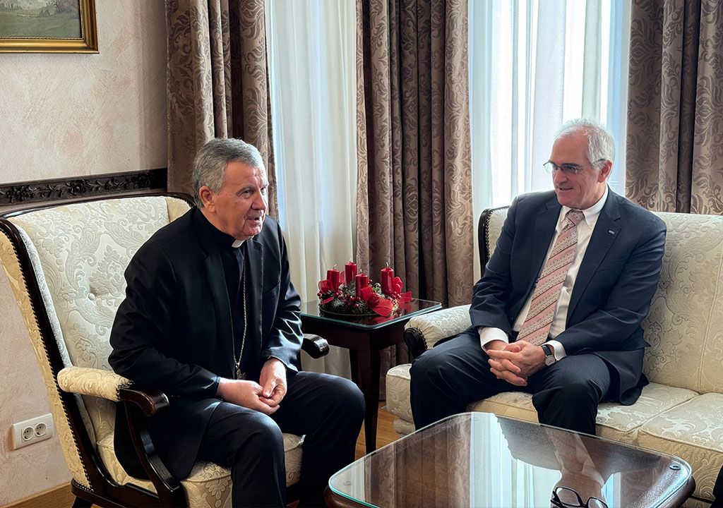 Posjet veleposlanika Holtzapplea nadbiskupu Vukšiću